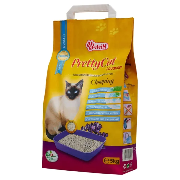 Pretty cat lavender 5 kg